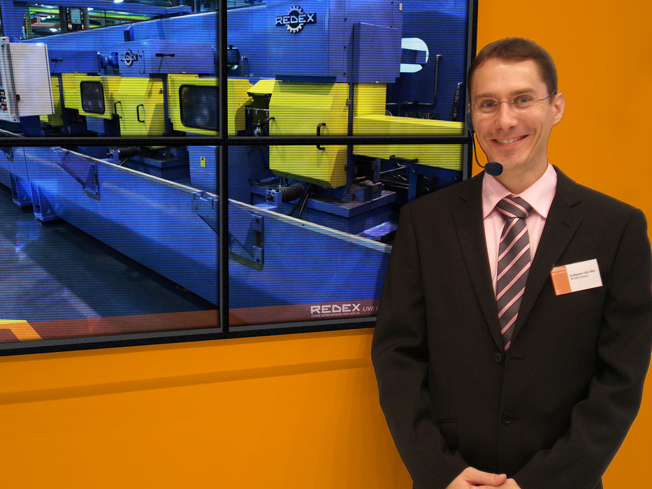 Live broadcast of REDEX wire rolling mills at the next WIRE Düsseldorf trade show!